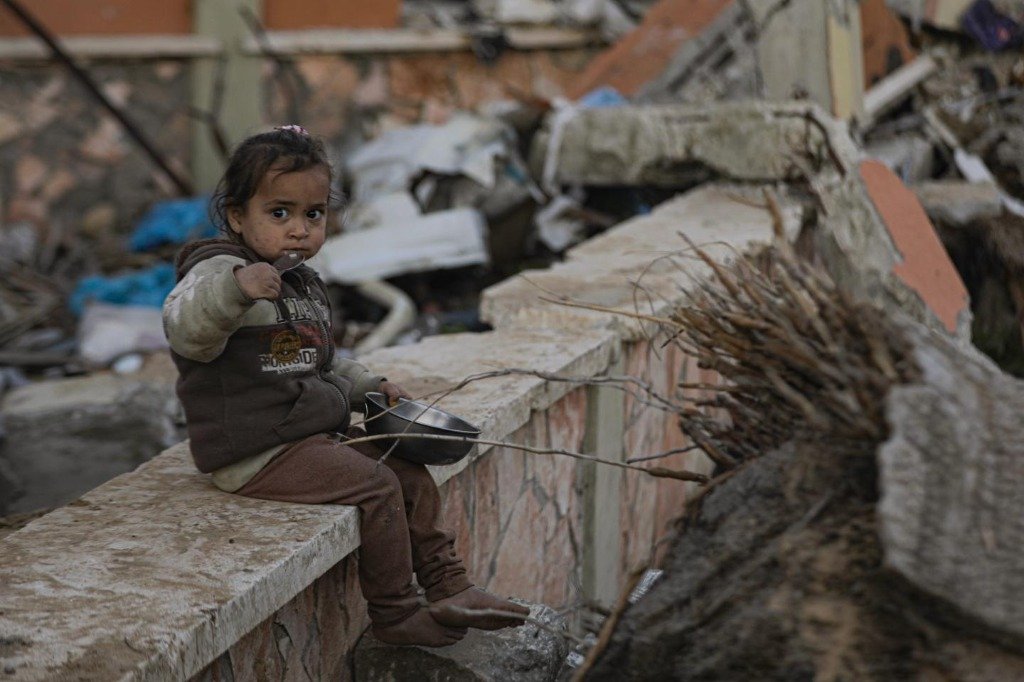 Child affected by conflict in Gaza - Why We Exist