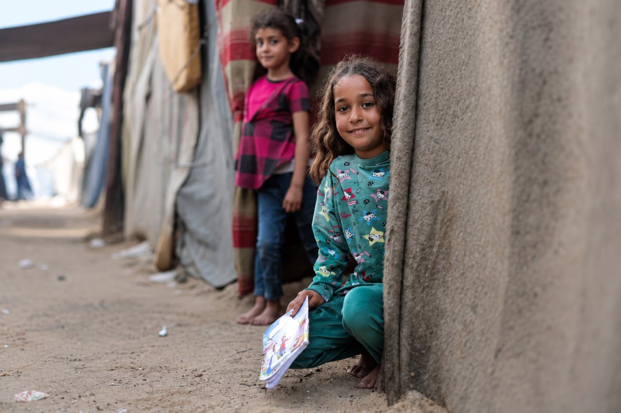 Children in Gaza supported by mental health care